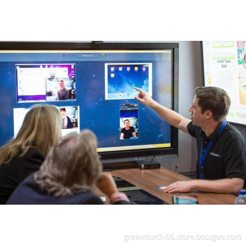 55 inch multi touch screen IR touch frame,IR touch overlay kit for smart tv advertising